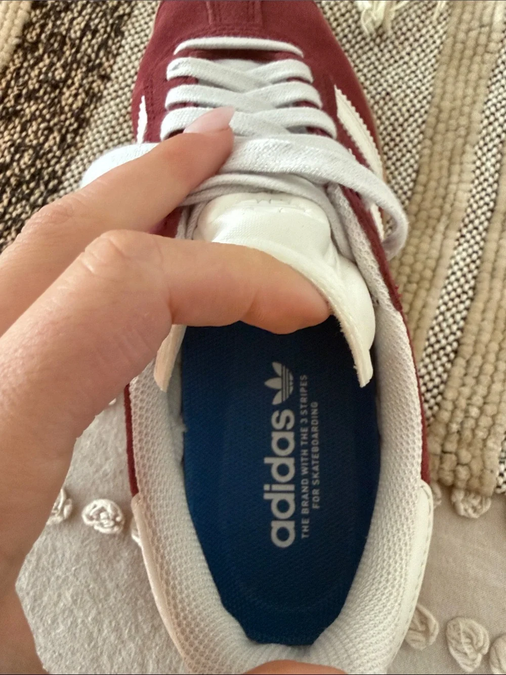 adidas maroon Gazelle ADV - Picture 6 of 6